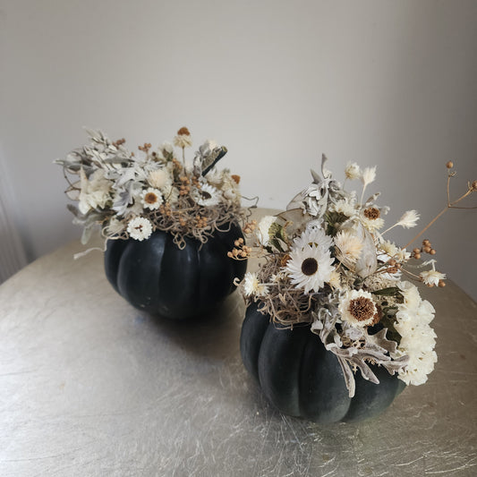 Dried Flower Pumpkin Set