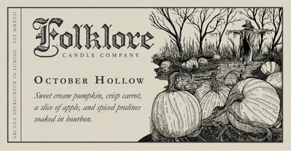 October Hollow by Folklore Candle Co.