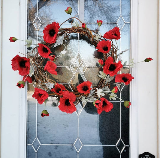 Poppy + Willow Wreath Pre-Order